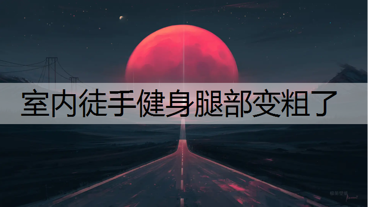 室内徒手健身腿部变粗了