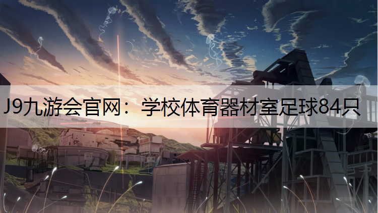 学校体育器材室足球84只